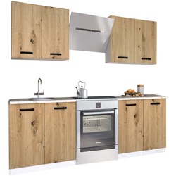 Bucatarie Samanta Exclusive 3 1.6m (White/Artisan Oak) Thumb