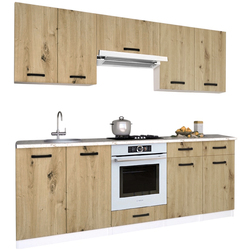 Bucatarie Samanta Exclusive 3 2.2m (White/Artisan Oak) Thumb