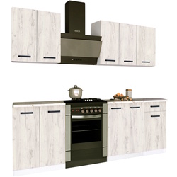 Bucatarie Samanta Exclusive 4 1.6m (White/White Craft Oak) Thumb