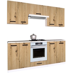 Кухня Samanta Exclusive 5 1.8m (White/Artisan Oak) Thumb