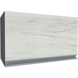 Bucatarie Yasen Madera 1.2m (White Kraft Oak/Graphite Grey) Thumb