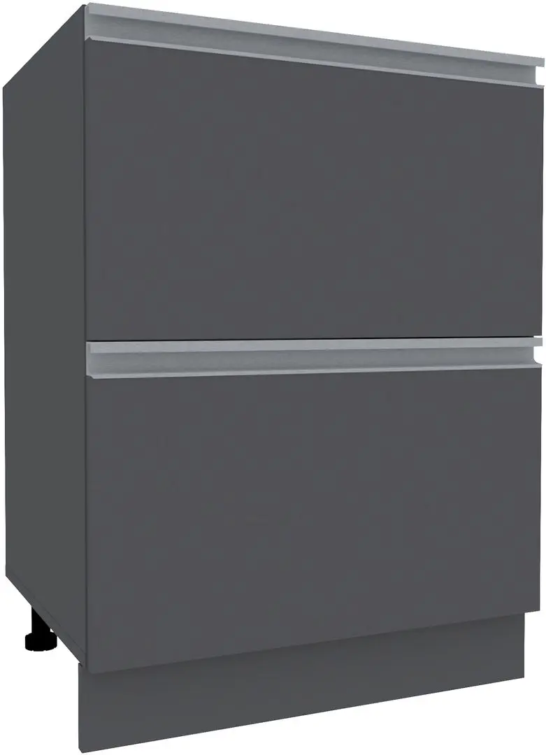 Bucatarie Yasen Madera 1.2m (White Kraft Oak/Graphite Grey)