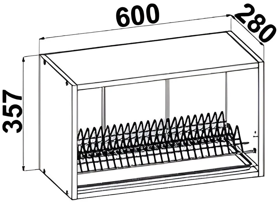 Bucatarie Yasen Madera 1.2m (White Kraft Oak/Graphite Grey)