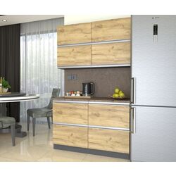 Bucatarie Yasen Madera 1.2m (Gold Kraft Oak) Thumb