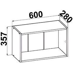Bucatarie Yasen Madera 1.2m (Graphhite Grey) Thumb