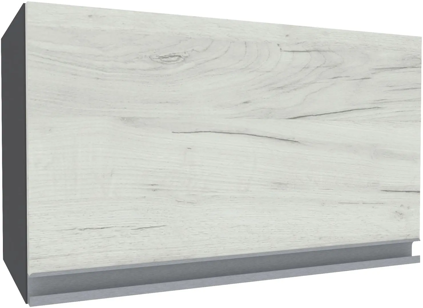 Bucatarie Yasen Madera 1.2m Chiuveta (White Kraft Oak/Graphite Grey)