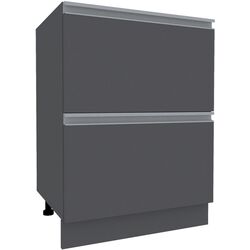 Bucatarie Yasen Madera 1.2m Chiuveta (White Kraft Oak/Graphite Grey) Thumb