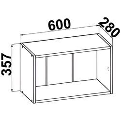 Bucatarie Yasen Madera 1.2m Chiuveta (Gold Kraft Oak) Thumb