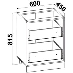 Bucatarie Yasen Madera 1.2m Chiuveta (Gold KIraft Oak/Graphite Grey) Thumb