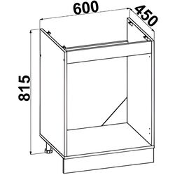 Bucatarie Yasen Madera 1.2m Chiuveta (Gold KIraft Oak/Graphite Grey) Thumb