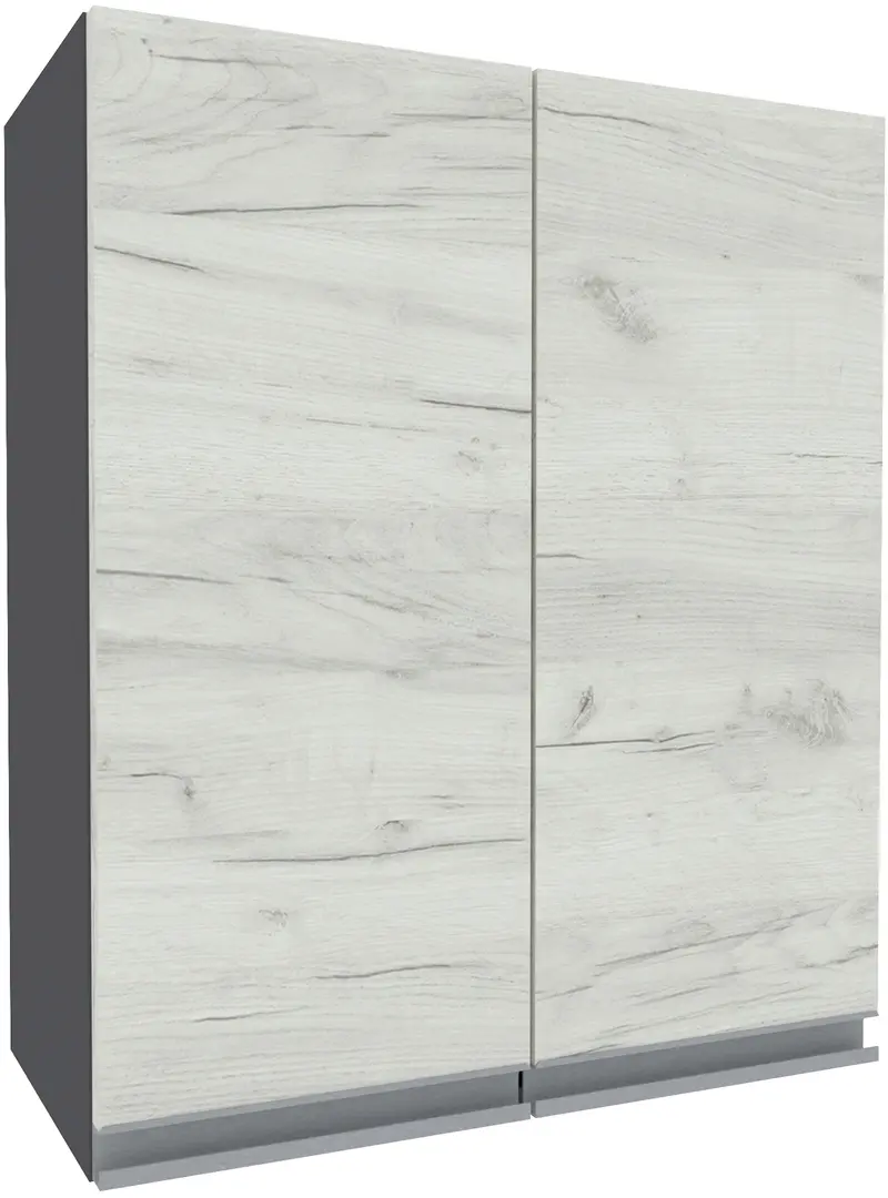 Bucatarie Yasen Madera 1.6m (White Craft Oak/Graphite Grey)