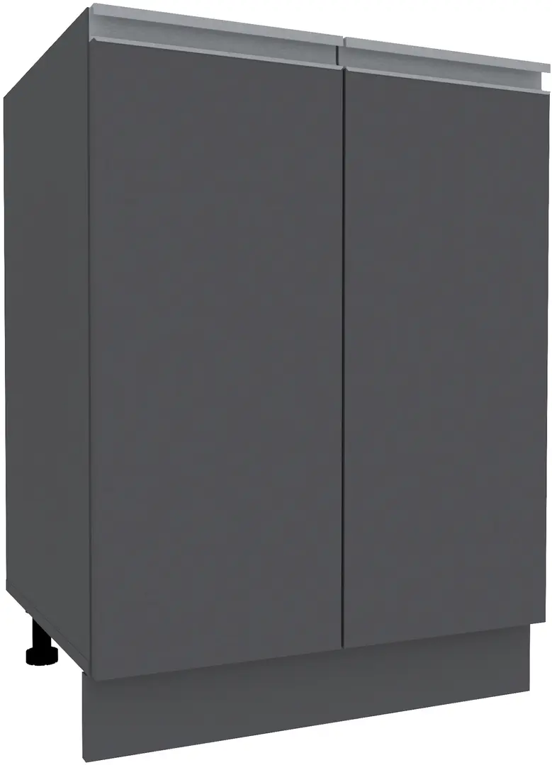 Bucatarie Yasen Madera 1.6m (White Craft Oak/Graphite Grey)