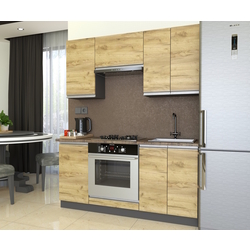 Bucatarie Yasen Madera 1.6m (Gold Craft Oak) Thumb