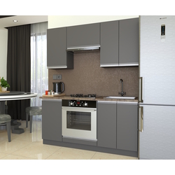 Bucatarie Yasen Madera 1.6m (Graphite Grey)