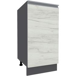 Bucatarie Yasen Madera 1.6m (Graphite Grey/White Craft Oak) Thumb