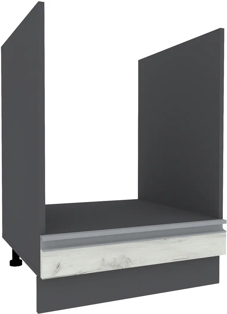 Bucatarie Yasen Madera 1.6m (Graphite Grey/White Craft Oak)