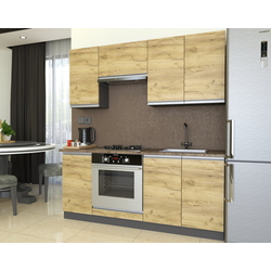 Кухня Yasen Мадера 1.8м (Дуб Крафт Золотой) Thumb