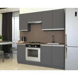 Bucatarie Yasen Madera 1.8m (Graphite Grey)