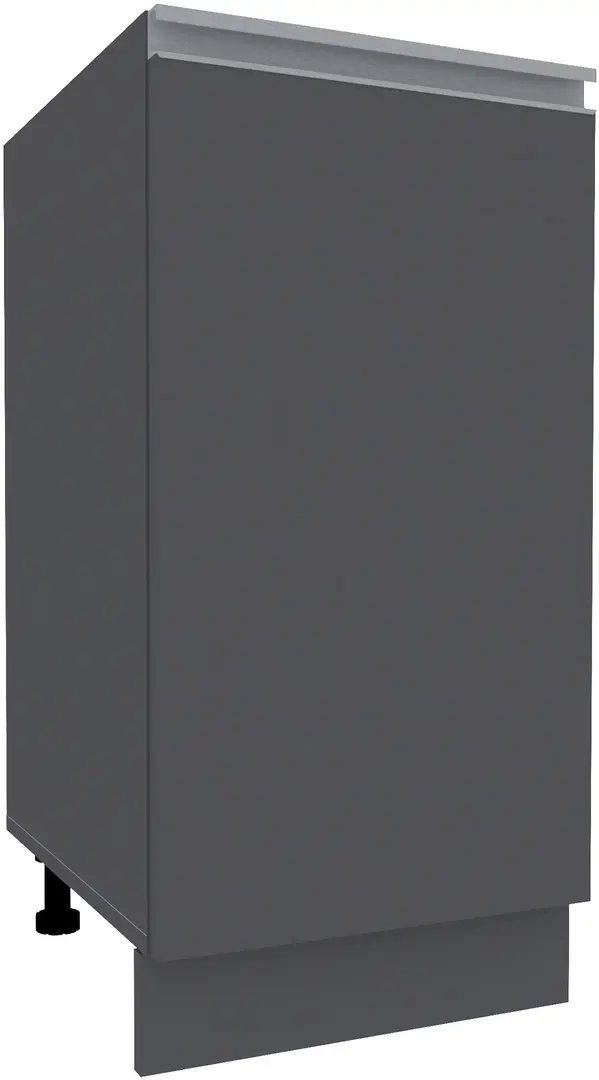 Bucatarie Yasen Madera 2.4m (White Craft Oak/Graphite Grey)