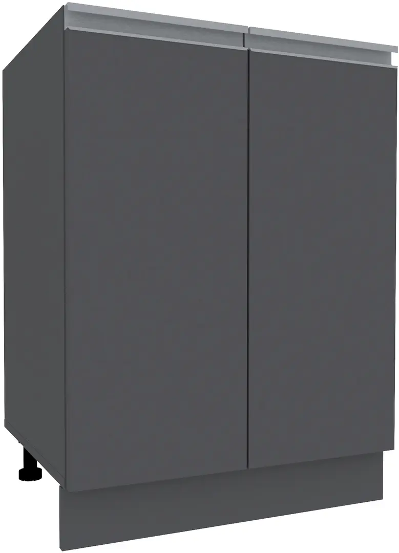 Bucatarie Yasen Madera 2.4m (White Craft Oak/Graphite Grey)