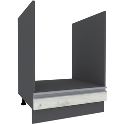 Bucatarie Yasen Madera 2.4m (Graphite Grey/White Craft Oak) Thumb