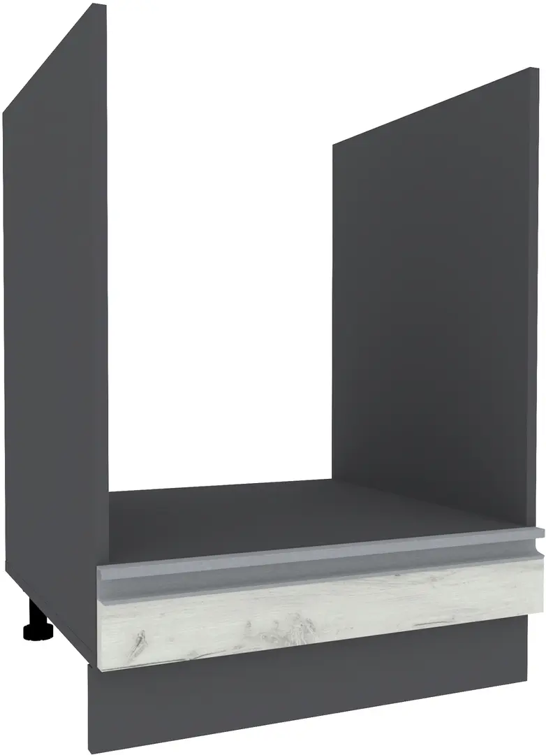 Bucatarie Yasen Madera 2.4m (Graphite Grey/White Craft Oak)