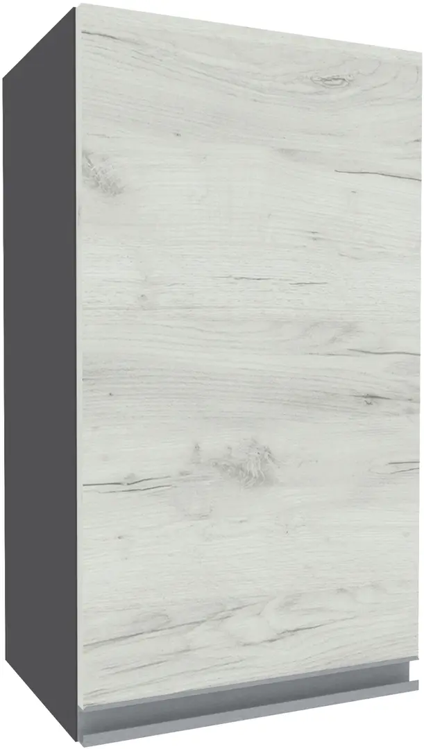 Bucatarie Yasen Madera 2.6m (White Craft Oak/Graphite Grey)