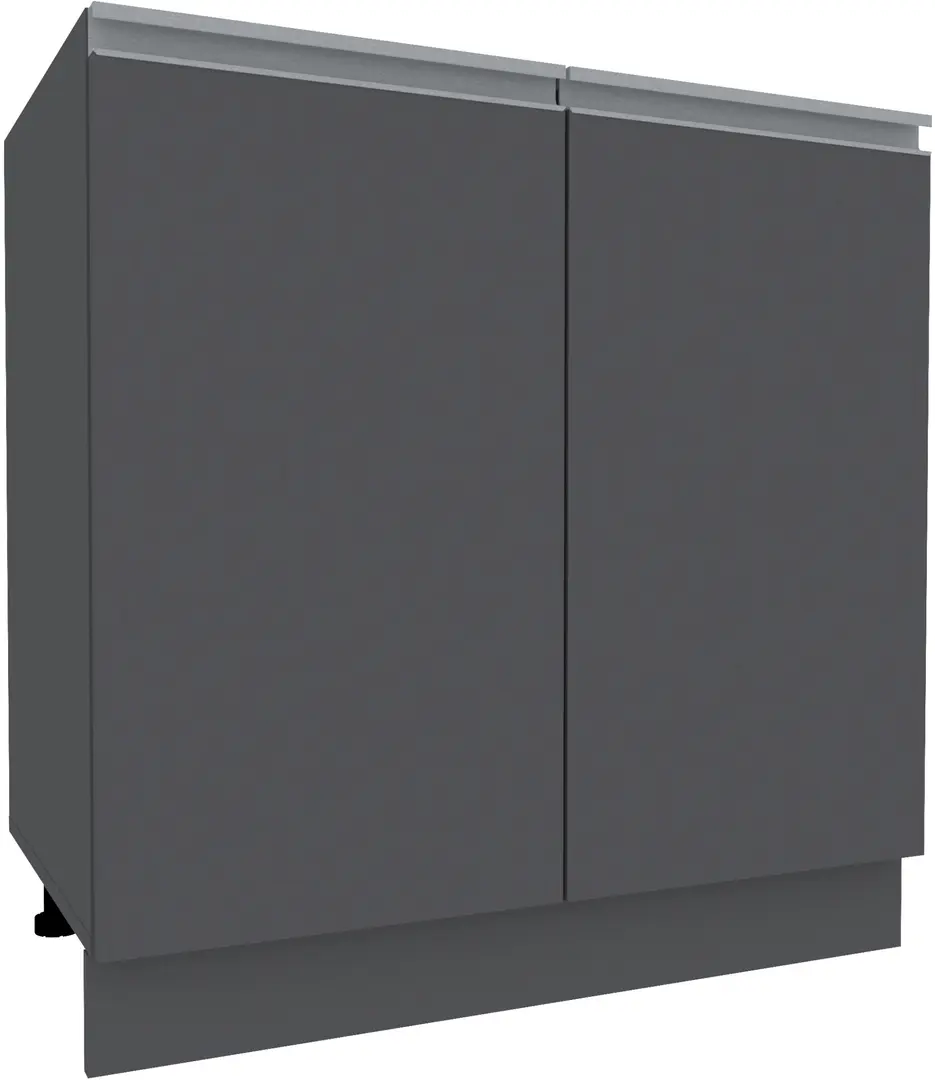 Bucatarie Yasen Madera 2.6m (White Craft Oak/Graphite Grey)