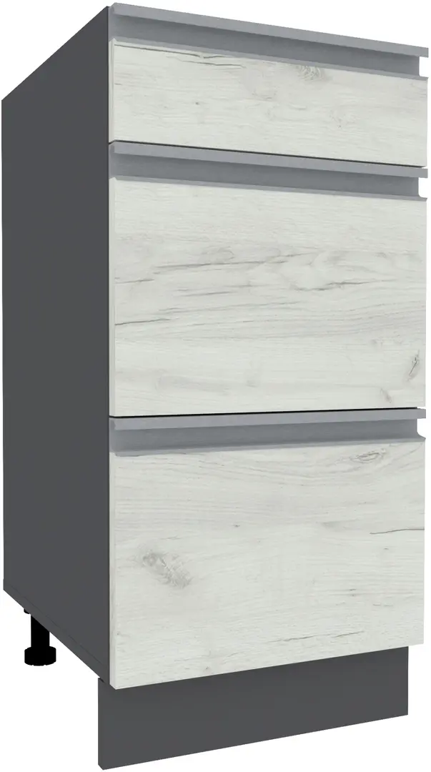 Bucatarie Yasen Madera 2.6m (Gold Craft Oak/White Craft Oak)