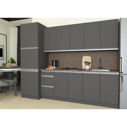 Bucatarie Yasen Madera 2.6m (Graphite Grey)