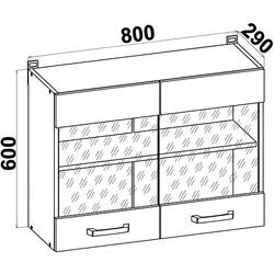 Bucatarie Yasen Samanta 2.0m (Artisan Oak/White) Thumb