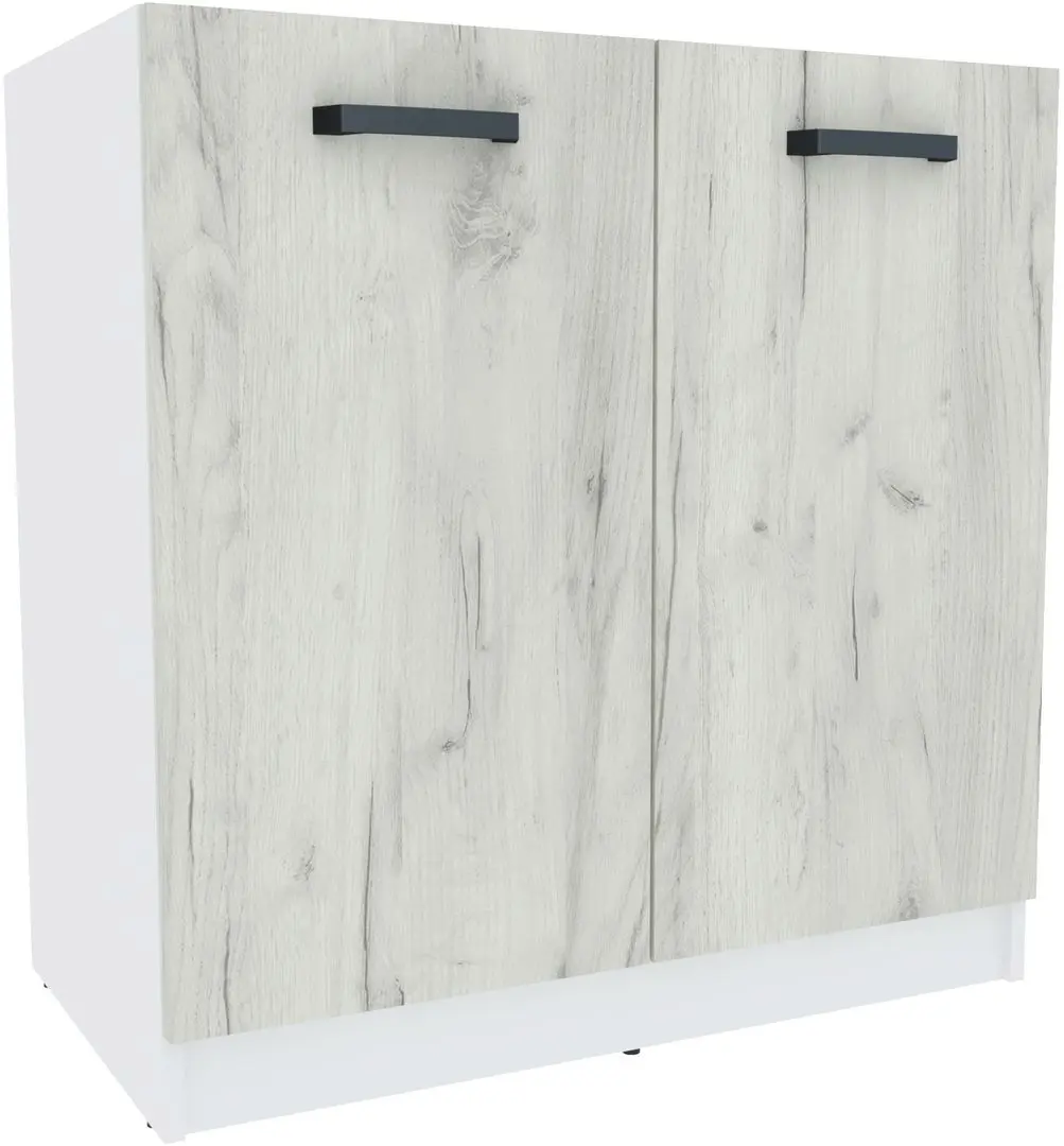 Bucatarie Yasen Samanta 2.0m (White Kraft Oak/White)