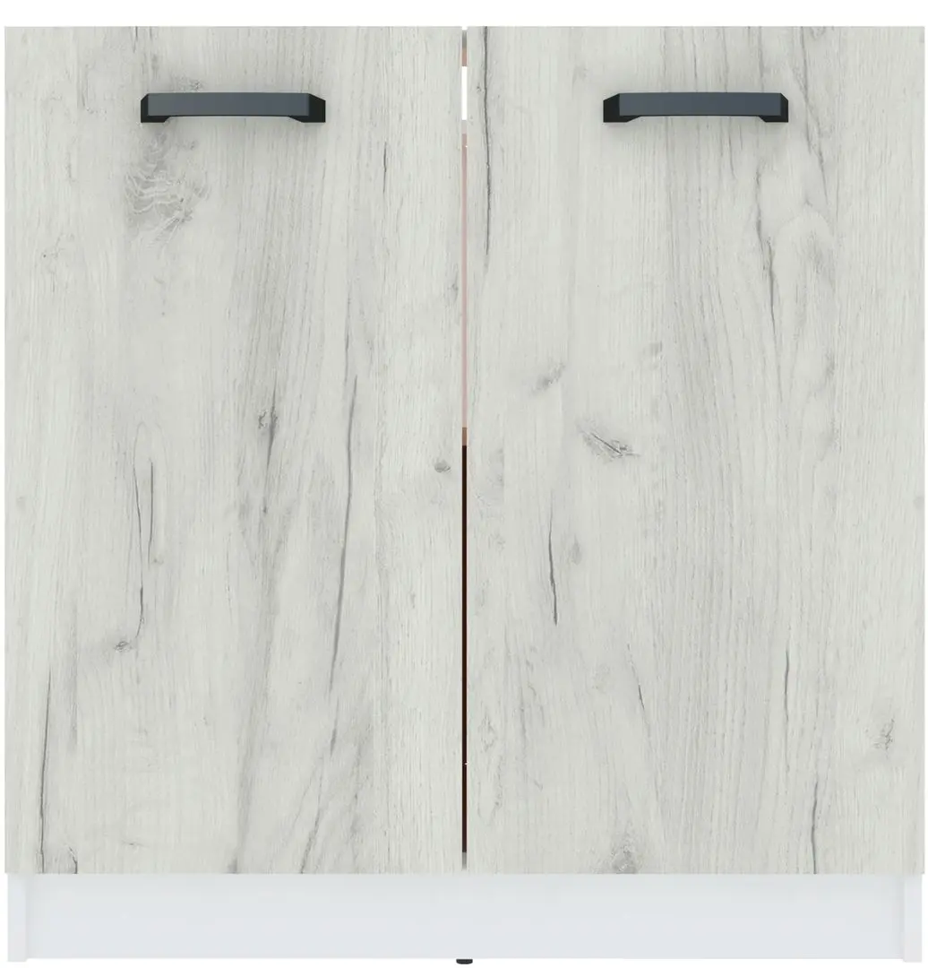 Bucatarie Yasen Samanta 2.0m (White Kraft Oak/White)