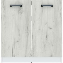 Bucatarie Yasen Samanta 2.0m (White Kraft Oak/White) Thumb