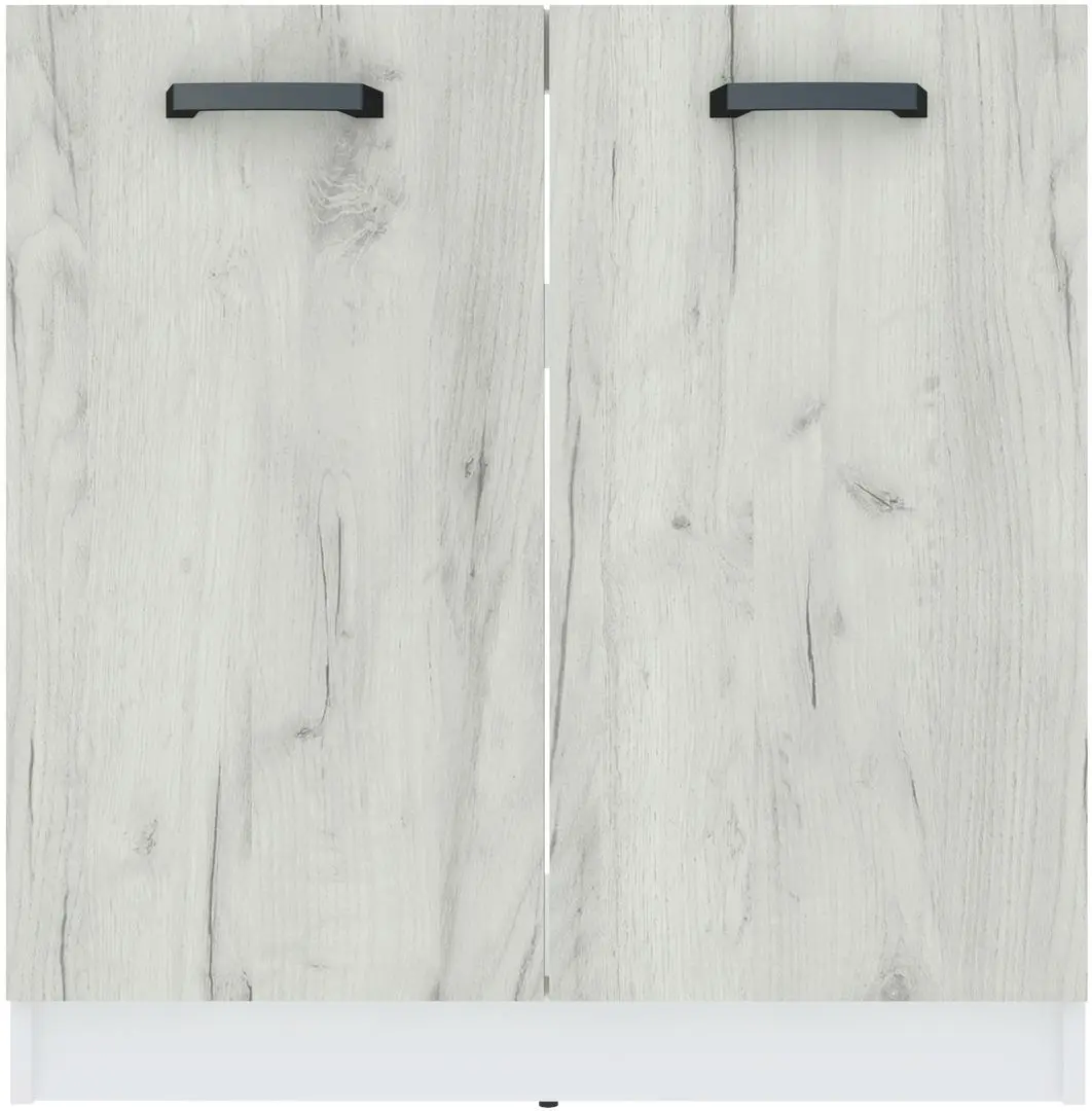 Bucatarie Yasen Samanta 2.0m (White Kraft Oak/White)