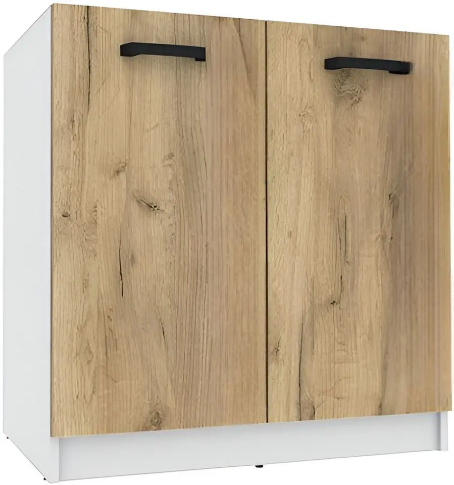 Bucatarie Yasen Samanta 2.2m (White/Artisan Oak)