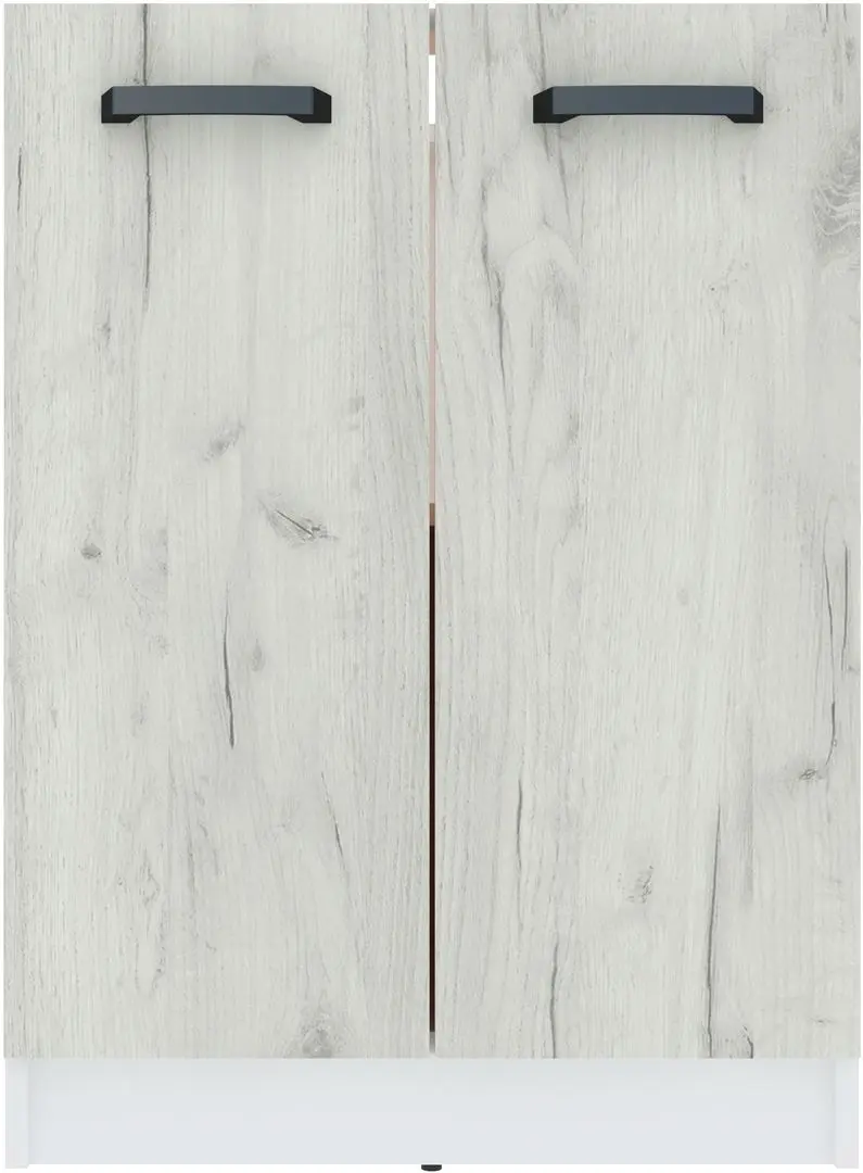 Bucatarie Yasen Samanta 2.2m (White/White Craft Oak)