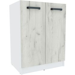 Bucatarie Yasen Samanta 2.2m (White/White Craft Oak) Thumb