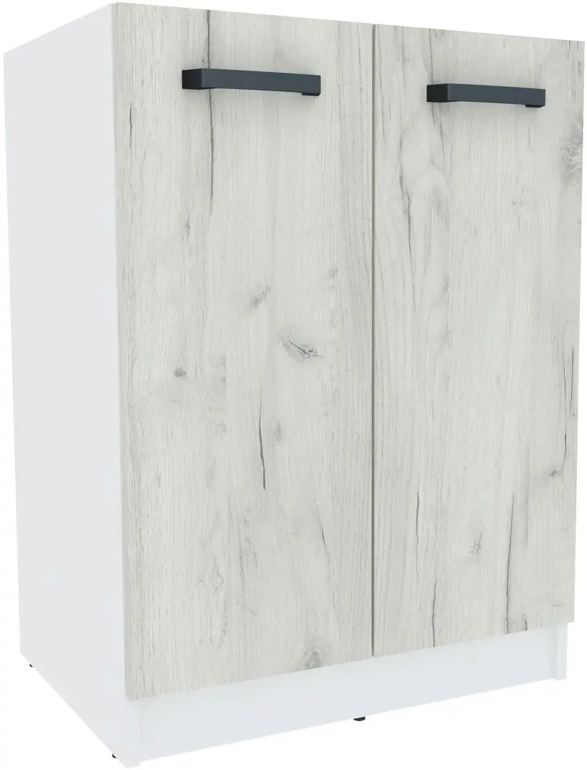 Bucatarie Yasen Samanta 2.2m (White/White Craft Oak)