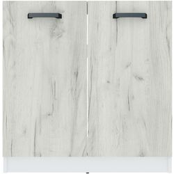 Bucatarie Yasen Samanta 2.2m (White/White Craft Oak) Thumb