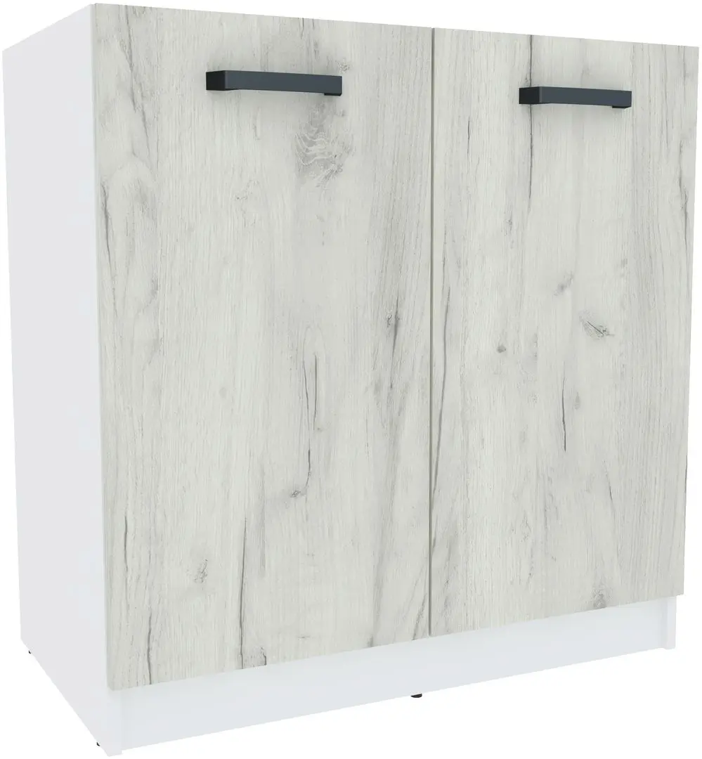Bucatarie Yasen Samanta 2.2m (White/White Craft Oak)