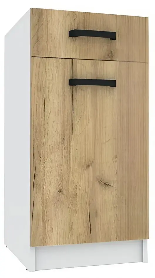 Bucatarie Yasen Samanta 2.4m (Artisan Oak/White)