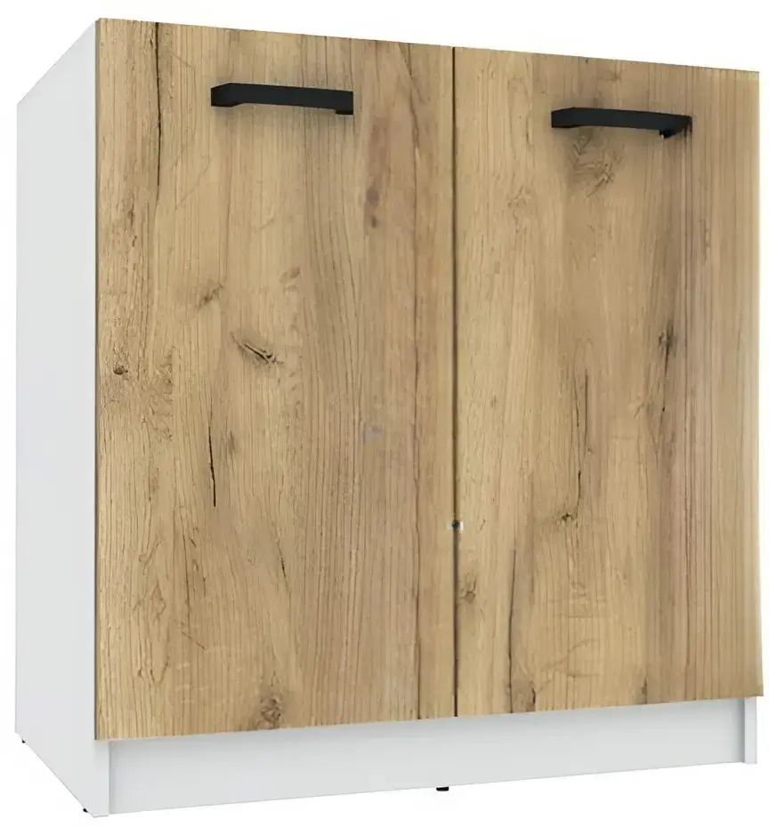 Bucatarie Yasen Samanta 2.4m (Artisan Oak/White)