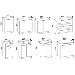 Bucatarie Yasen Samanta 2.4m (Artisan Oak/White) Thumb