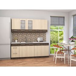 Модульная кухня Yasen Самана 2.0м (Кедр Северный/Ильм Бергамо) Thumb