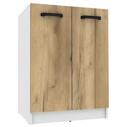 Bucatarie modulara Yasen Samanta 2.6m (White/Artizan Oak) Thumb