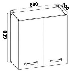 Bucatarie modulara Yasen Samanta 2.6m (White/Artizan Oak) Thumb