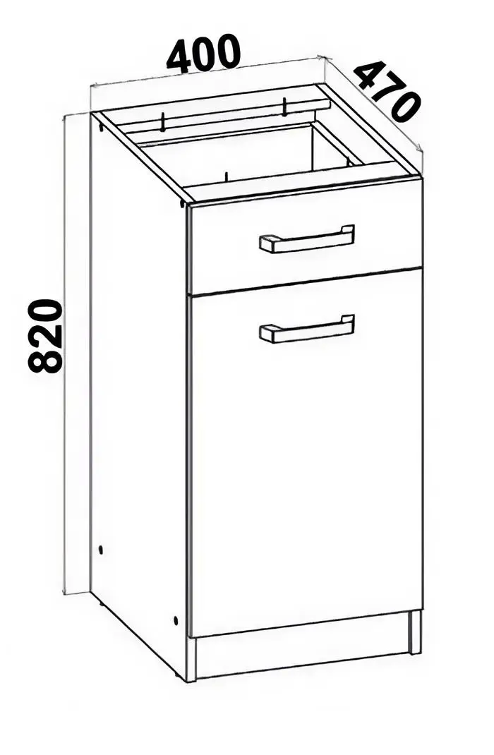 Bucatarie modulara Yasen Samanta 2.6m (White/White Craft Oak)
