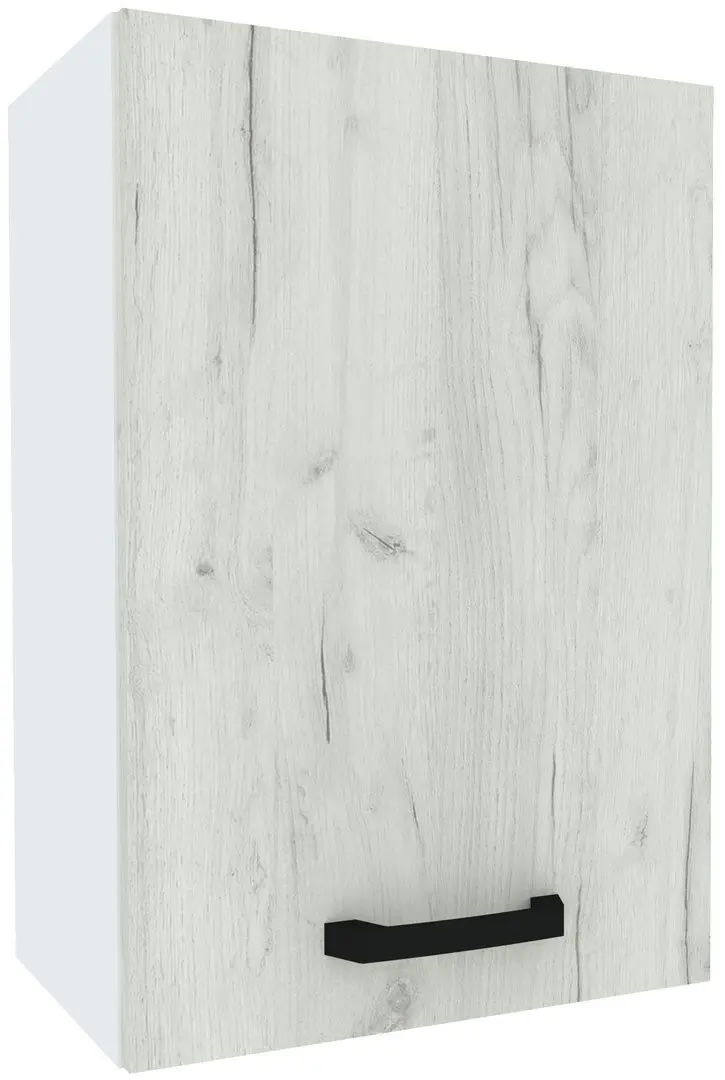 Bucatarie modulara Yasen Samanta 2.6m (White/White Craft Oak)