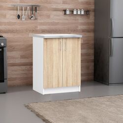 Modul inferior Akord Lima S60 (White/Sonoma Oak)